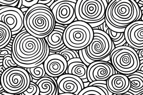 Spirals Galore Seamless Pattern: A Practical Evaluation for Design Professionals