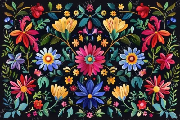 Vibrant Floral Design